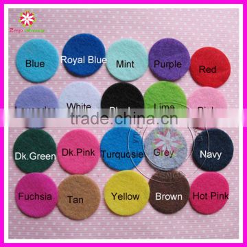Felt circles, different sizes and colors available, OEM