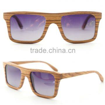 Zebrawood wooden frame sunglasses fashion China factory direct sale manufacturer wholesales