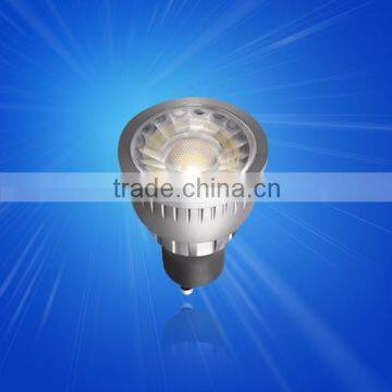 Low Lumen Depreciation 80lm/W GU10 GU5.3 E27 Mr16 5W COB led spotlight