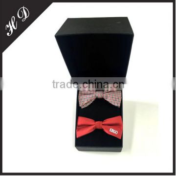 Black Clamshell Bow Tie Gift Packaging Boxes
