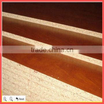 cheap price black melamine faced Particle Board for furniture or construction