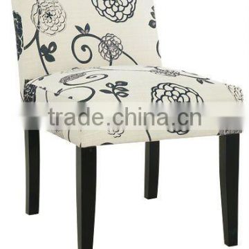 upholstery fabric wooden leisure chair (DO-6006)