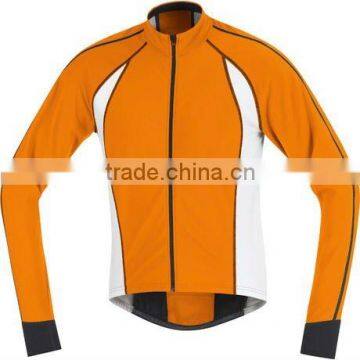 Mens Thermal Long Sleeve Cycling Jersey