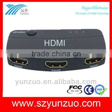 Mini 3x1 HDMI Switch 1x3 1080P