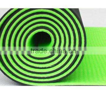 Custom made TPE foam mat,rainbow yoga mat