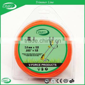 Brush Cutter Parts .095'' / 1LB Nylon Wire Trimmer Line For Wholesale