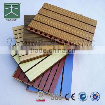 Soundproofing grooved acoustical panel,wooden acoustic wall panel,MDF Board
