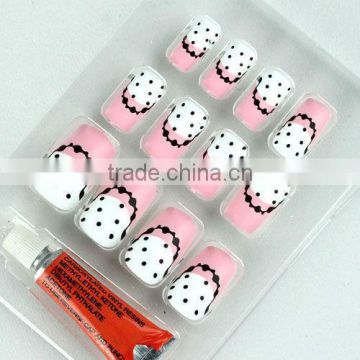 Whole sale new artificial design nail tip