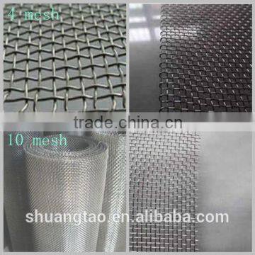 High quality ss 304 crimped wire mesh, stainless steel woven wire mesh(ISO Guangzhou factory)