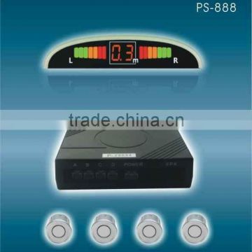 2years guarantee and 9dollar wirless or wired parking car radar detector