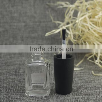 13ml squares glass nail polish bottle wholesale with brush cap