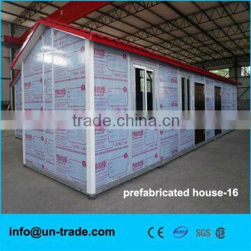 two floors prefabricated house