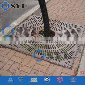 Square Cast Iron Tree Grating 1200*1200mm