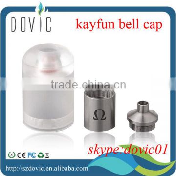 kayfun bell top cap clone with acrylic cap