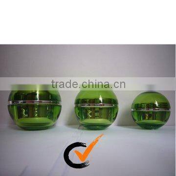 Cosmetic Packaging Ball Shape Round Acrylic jars