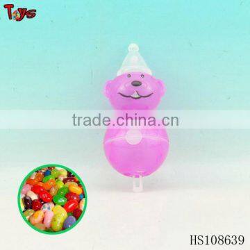 cartoon top with ligth christmas candy toy