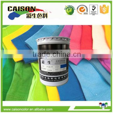 Water based pigment paste for organza fabric dyeing textile dyeing