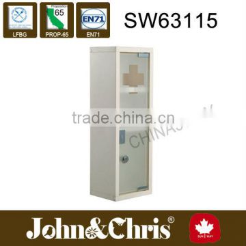 stainless steel pharmacy cabinet