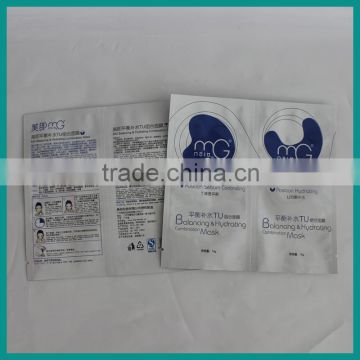 Hot selling vacuum pouch bag eyemask plastic bags