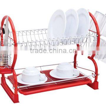 2 tier dish rack