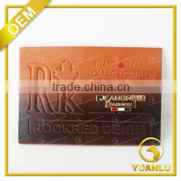Custom Jeans Labels Cheap Leather Labels Wholesale YL-280