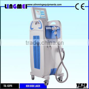 Lingmei manufacturer pain free laser fast painless hair removal medical machine/808 diode laser machine