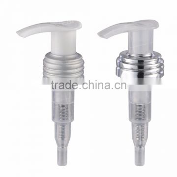 Attractive design glass bottle lotion pump with higher quality