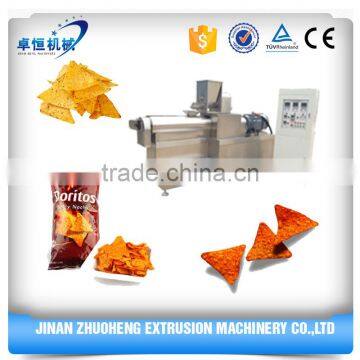 Full automatic dorits fried corn chips machine, snack food machine