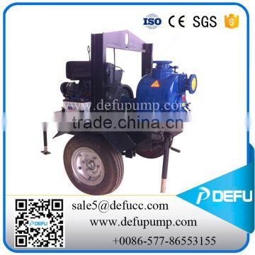DEFU 6 inch sand suction pump self priming pump