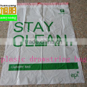 LDPE Asbestos plastic packaging printed clear plastic bag