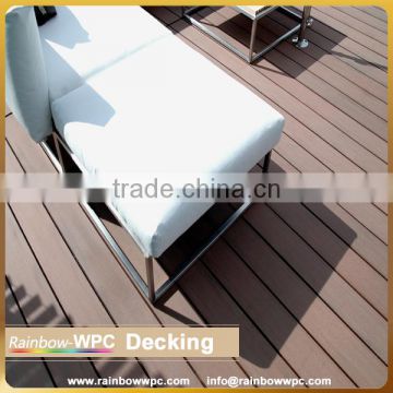 Rainbow wpc High Quality Environmental WPC Keel&Side cover For decking