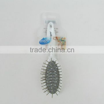 2015 hot sale hair brush with white painting