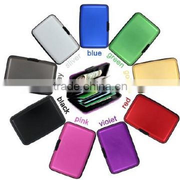 Aluminum Card Gard Wallet Protect From RFID Scanning Wallet