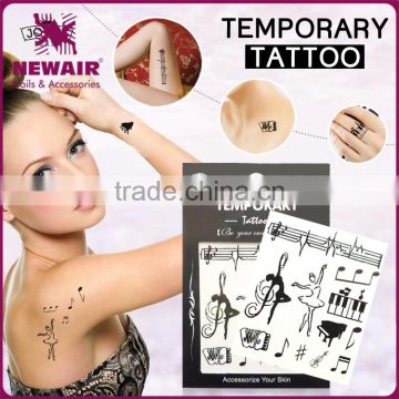 Beauty Makeup Cool Waterproof Temporary Tattoo Stickers for Girls and Man