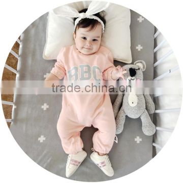 S17705A Newborn Baby Girl Clothing Jumpsuit