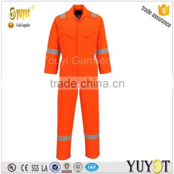 Factory Price Orange Nomex IIIA 6 oz Coverall With 3M brand reflective tape