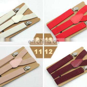 2017 yiwu manufacturer custom baby suspenders kids suspenders