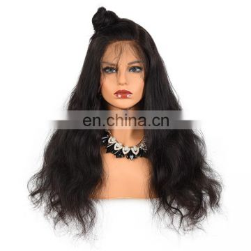 Wholesame cuticle aligned hair virgin full lace wigs brazilian humen hair