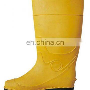 YELLOW SAFETY PVC BOOT