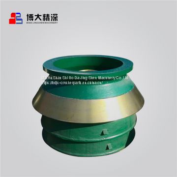 mantle bowl liner apply for nordberg cone crusher wear spare parts