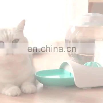 Automatic Pets Feeder Bevel Water Bowl Neck Protection Cat Bowl