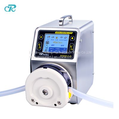 Touch Screen And Button Transmission Laboratory Peristaltic Pump