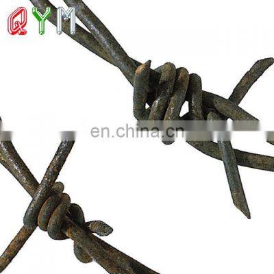 Roll Barbed Wire 500m Price Galvanized Barb Wire Fence