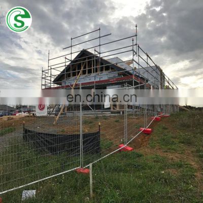 Factory supply mobile temporary construction welded wire mesh fencing hot sale in Australia