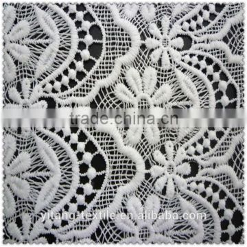 Chinese embroidered eyelet fabric