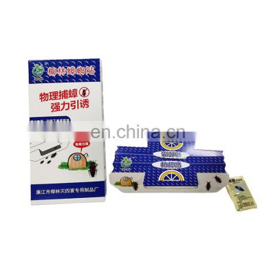 Factory Customized Cockroach House Roach Glue Traps With Attractant Bait