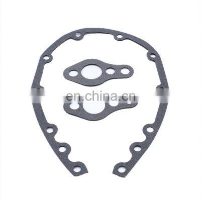 SBC 283 305 327 350 383 400 Gears Front Timing Chain Cover Gasket For Chevy