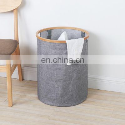 Children's toy storage organizer with storage bins basket for clothes folded Oxford canvas laundry hampers home