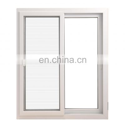 Custom double glass aluminum framed sliding window ullet proof sliding windows