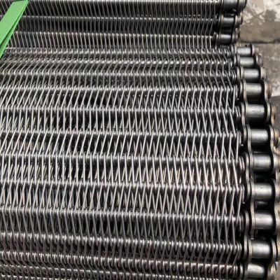 Conveyor Belts Stainless Steel Conveyor Chain Belt Heat Resistant Stainless Steel  Construction Works